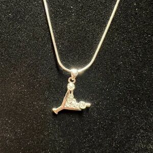 Martini Glass Necklace